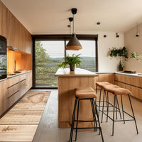 Cucina moderna con Passatoia Cucina Skin Cuore, elegante e pratica, che arricchisce gli spazi con stile.