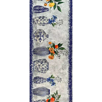 Arredamento Tappeto da cucina Blu Cina Internoinpelle