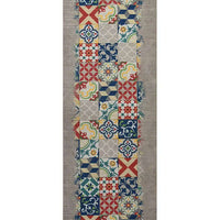 Arredamento Tappeto da cucina Cementine Multicolor Internoinpelle