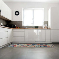 Arredamento Tappeto da cucina Cementine Multicolor Internoinpelle