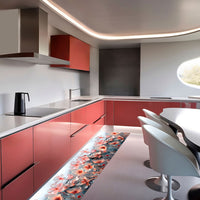 Passatoia Cucina Daily Cristal in un design moderno e colorato all'interno di una cucina elegante.