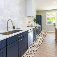 Passatoia Cucina Daily Japan in a modern kitchen, featuring stylish colors and textures.