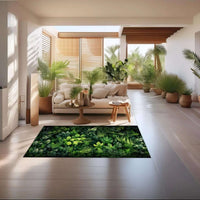 Tappeto Tappeto-Stuoia SKIN Foresta INTERNOINPELLE