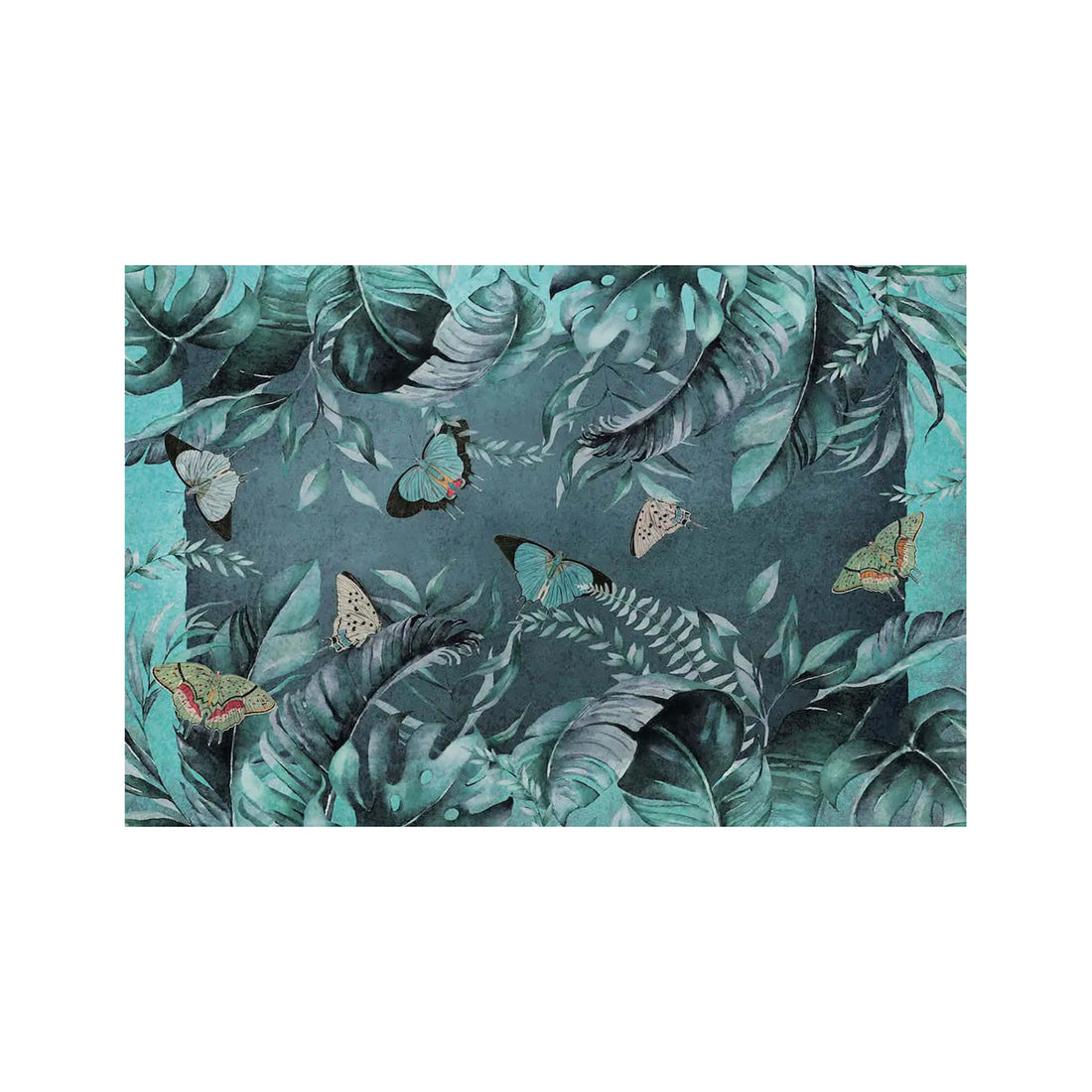 Outdoor and Indoor Rug Butterflies