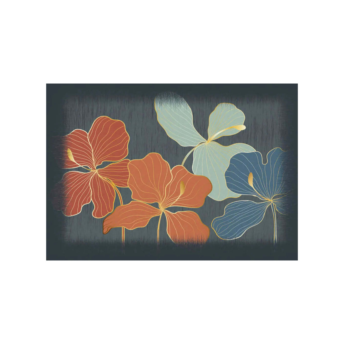 Tapis d'Extérieur et d'Intérieur Hibiscus