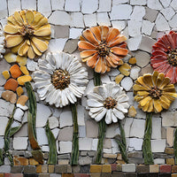 Passatoia Cucina Skin Daisy | Tappeto Antiscivolo Floreale