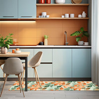 Passatoia Cucina Daily Elogio in una moderna cucina con colori vivaci e design elegante.