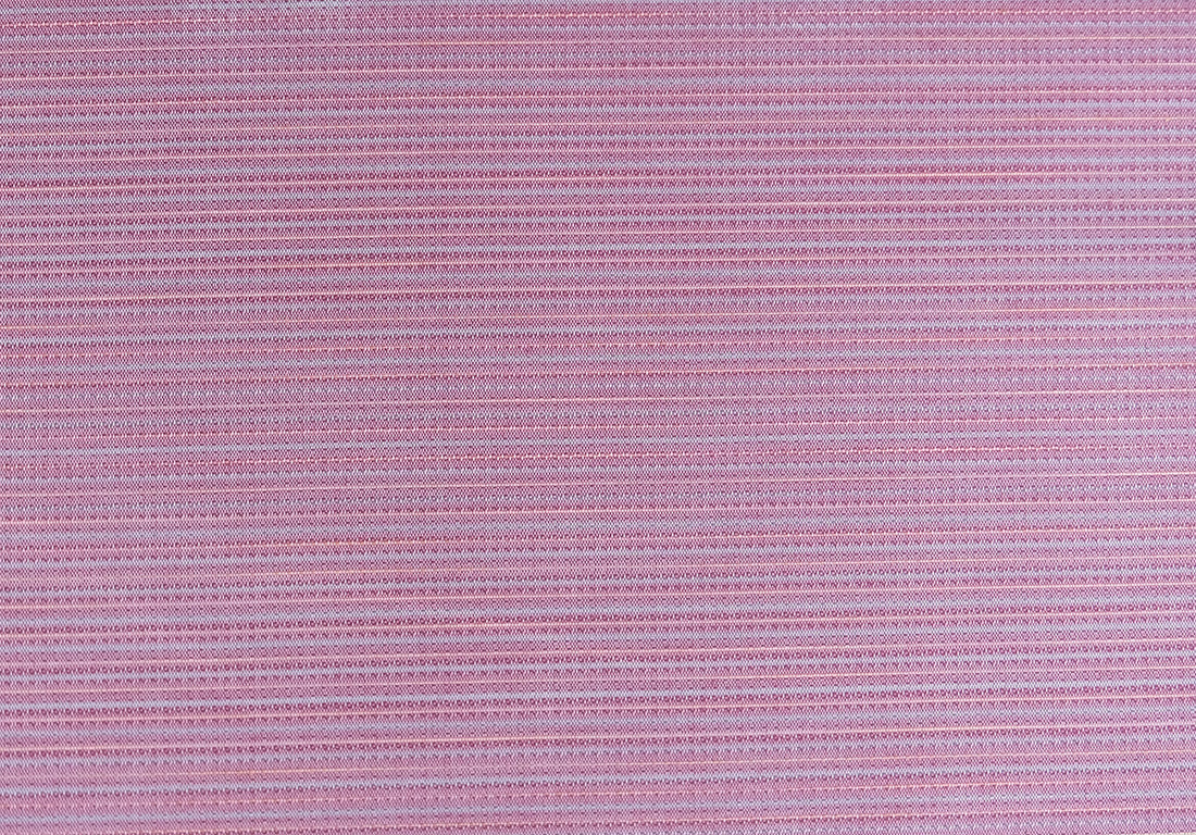 Passatoia Cucina Genia Granata in tessuto 100% poliestere di colore rosa con righe.