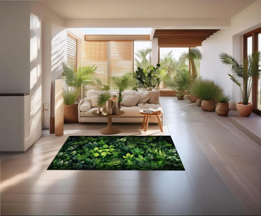 Tappeto Tappeto-Stuoia SKIN Foresta INTERNOINPELLE
