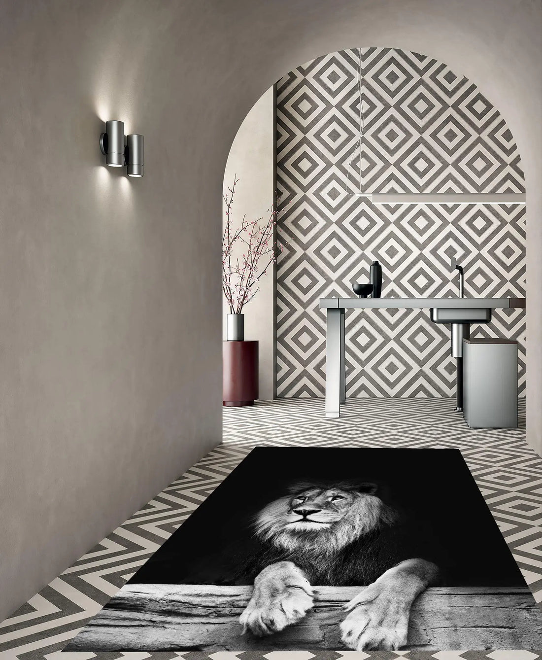 Tappeto Tappeto-Stuoia SKIN King INTERNOINPELLE